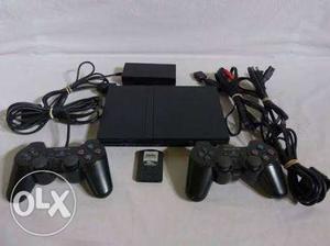 Black Sony Playstation 2