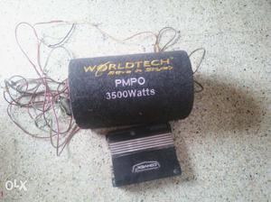 Black WorldTech PMPO  Watts
