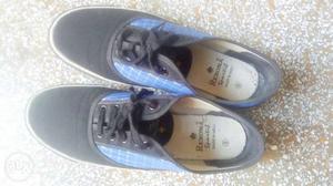 Black-and-blue Low-top Sneakers shoes size 9,10
