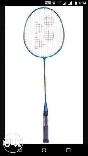 Blue Yonex Badminton Racket Screenshot