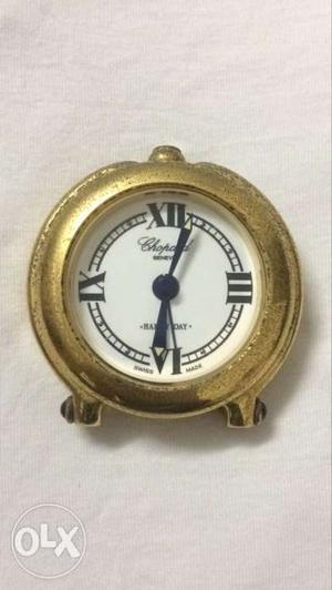 Chopard antique table clock with alarm