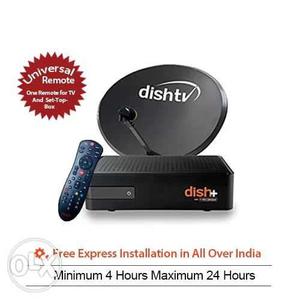 Free installation in 2 hours dish tv sd set top