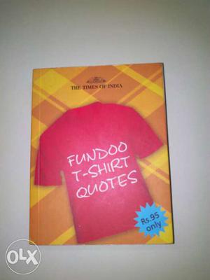 Fundoo T-Shirt Quotes Book