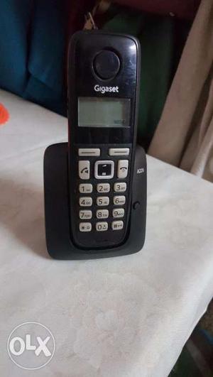 GIGASET A220 cordless phone black for sale