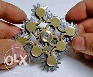 Gold And Silver Hand Spinner