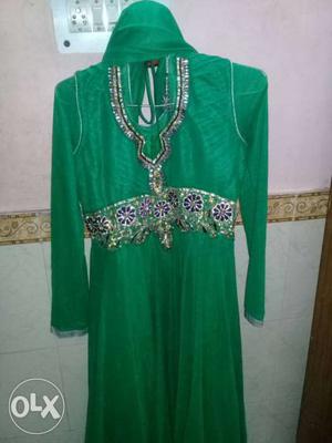 Green Salwar Kameez