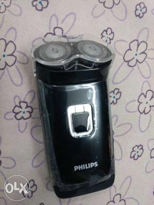 New Black Philips Electric Shaver
