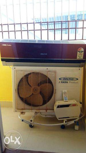 New Voltas 1.5 Ton 3 Star Split Air Conditioner Red with