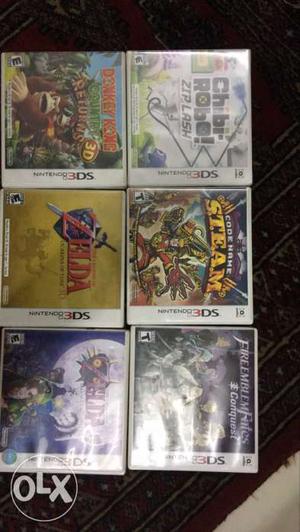 Nintendo 3DS games,  each. complete in box