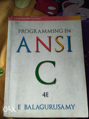 Programming In Ansi C 4e