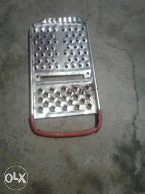 Red Handle Stainless Steel Cheese Grater