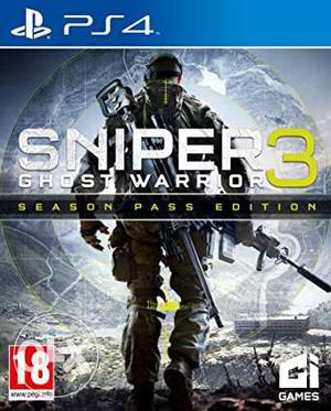 Sniper 3 Ghost Warrior 3 PS4 Game Case