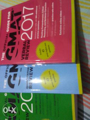 Three GMAT Books