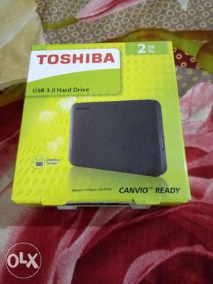 Toshiba 2 TB external brand new hard disk,