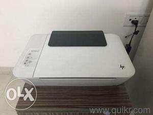 White HP Desk Printer