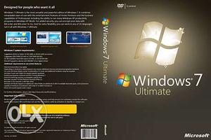 Windows 7 ultimate - 64bit genuine available.