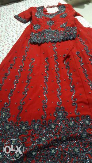 Women's Red Traditional Dress
