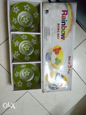 3 piece bowl set NEW