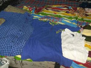 3 shirts in 150rs. used shirts selling as size