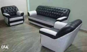 Black & white brand new sofa. Comfiratable and stylish.
