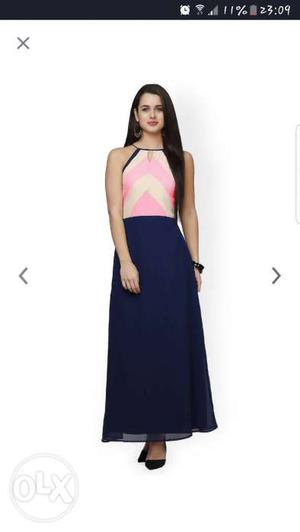 Gorgette maxi dress xl size