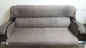 Gray Canvas Couch