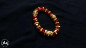 Imported red crystal bracelet..only one piece