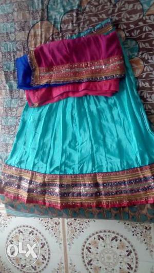 Lengha choli with best material and unused, best