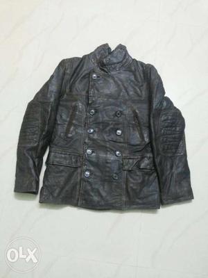 Men's original leathrr jacket size M un used,