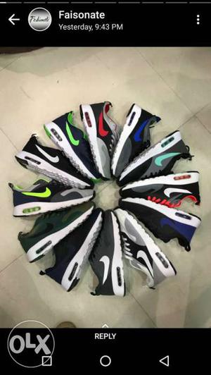 New nike tavas shoes for rs  any colour