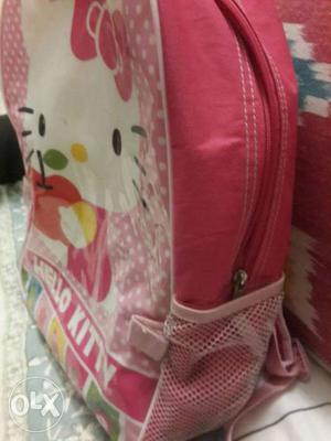 Original Hello Kitty backpack 700 Rupees First