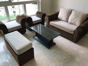Sofa Set & Center Table ()