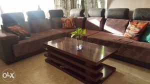 Sofaset with coffee table