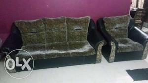 Artificial leather sofa big size 3+1+1
