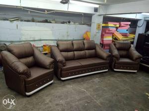 Artificial leather sofa set completely different