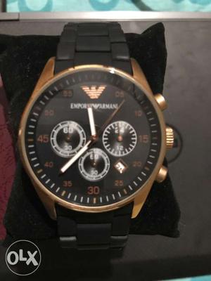 Emporio Armani Men's watch, used only thrice and