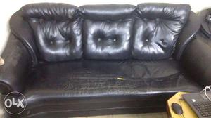 Full sofa set: one long size sofa and pair of