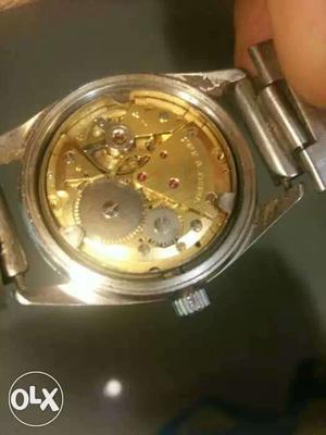 Gold Rolex automatic watch