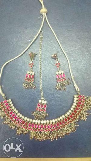 Indian fancy jewellery set