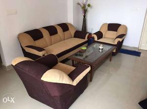 It is a brand new sofa set - 5 seater. Up for