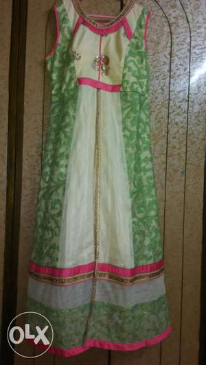Only once Used anarkali dresses in xl size