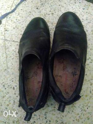 Pair Of Black Ankle Boots