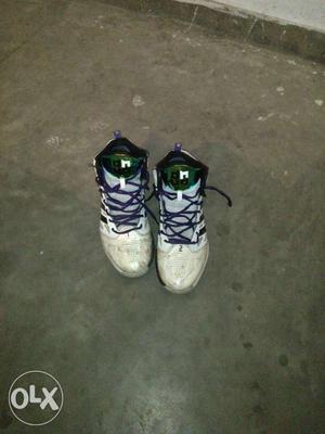 Pair Of White Basketball Shoes 10 uk/Ind original price 