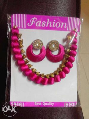 Pink And Gold Fashion Accessories