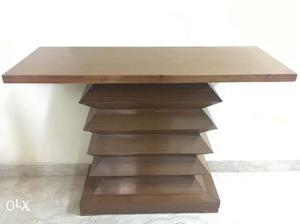 Pure teakwood scratchless corner table