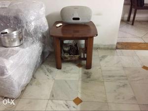 Side table of sofa rubber wood malaysian make 2pc