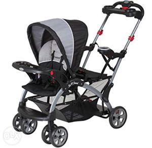 Sit and stand stroller