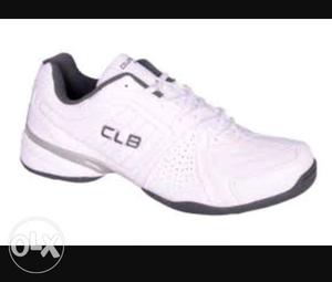 White And Black CLB Sneakers