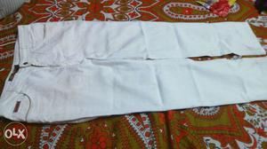 White jeans for men sell at 150 only, Almost new, size 34