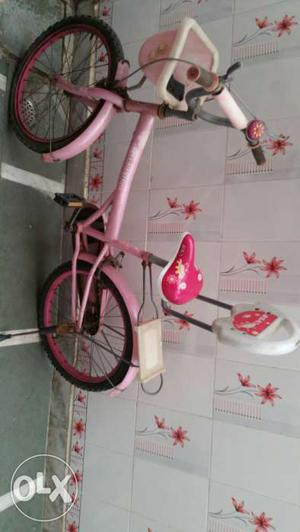 BSA Cycle in Pink colour, good condition.